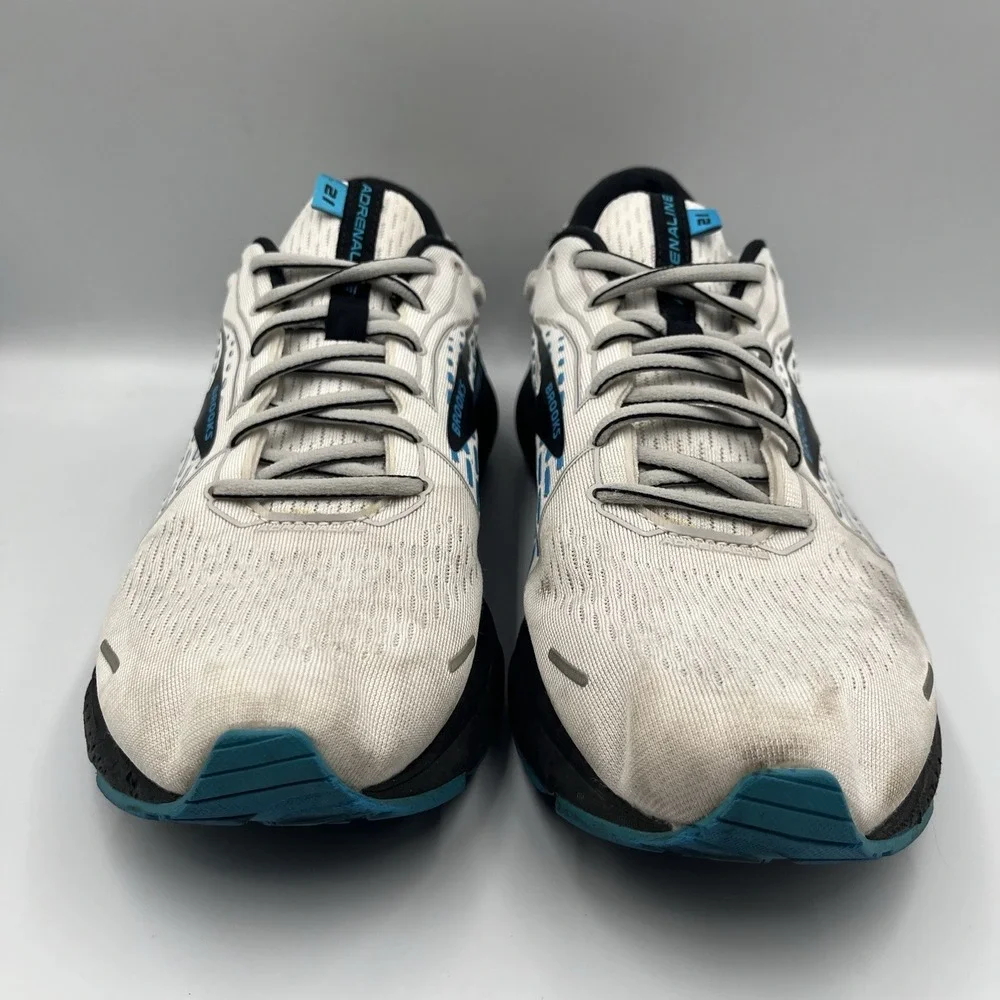 Brooks Adrenaline 21 Men's Size 10 D (Medium) Running Shoes Gray Gym *READ*